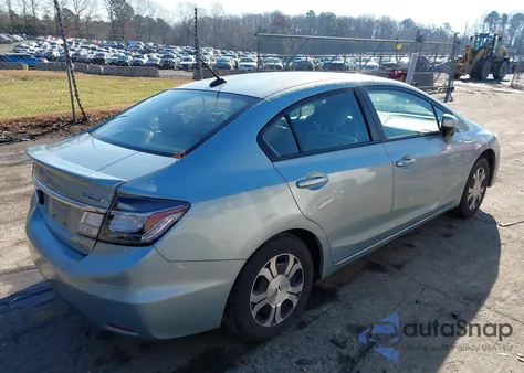 2014 Honda Civic Hybrid from USA, damaged, VIN 19XFB4F34EE201265